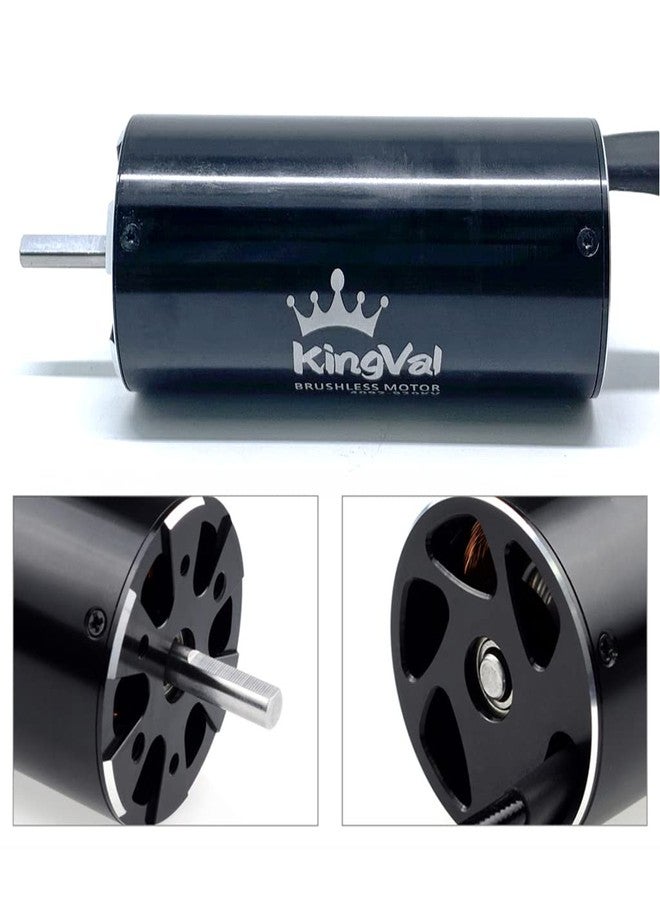KingVal Replacement 4092 1520KV Brushless Motor with Water Cooling Jacket Unit Compatible with RC Boat - Image 5